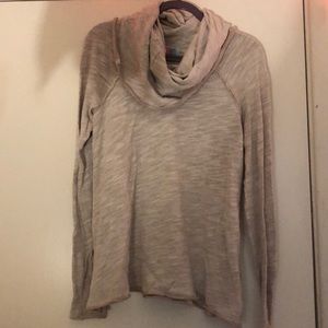 Free People long sleeve cowl neck knit